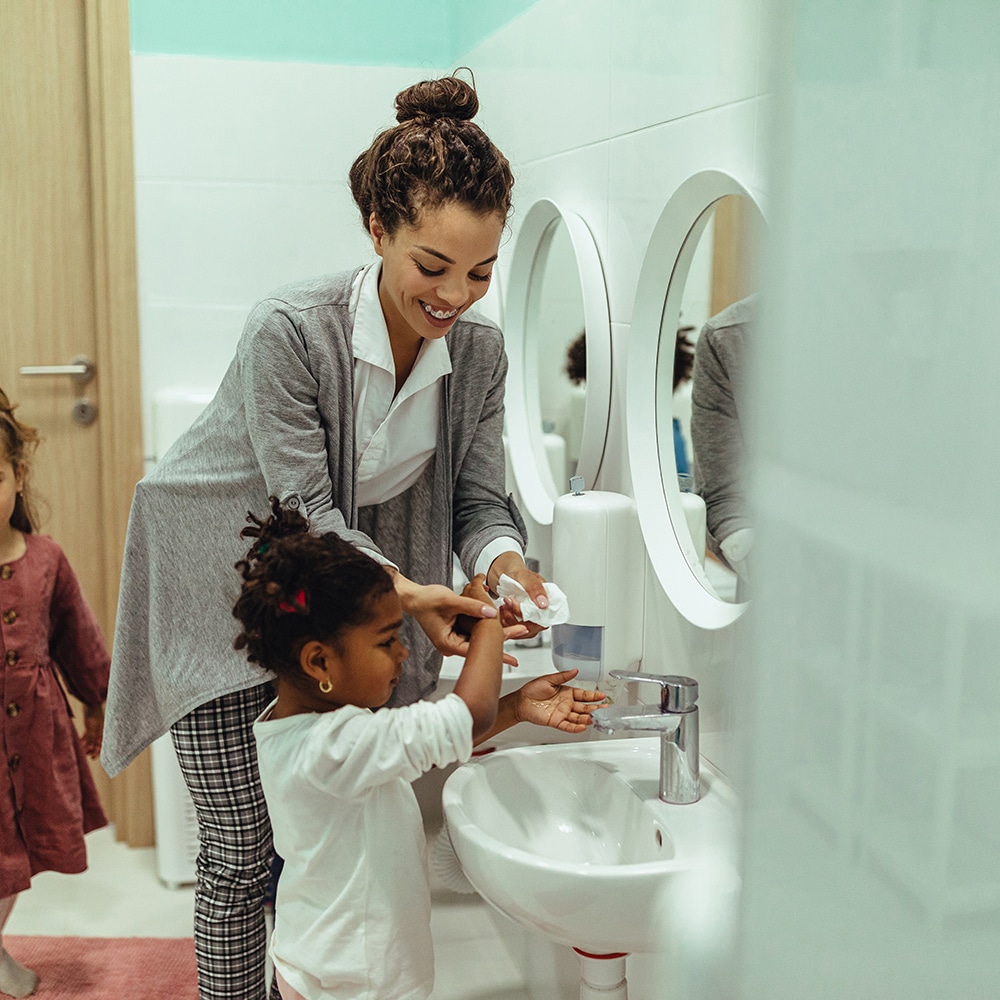 Increased Hand-Washing Puts A Stop To Germs